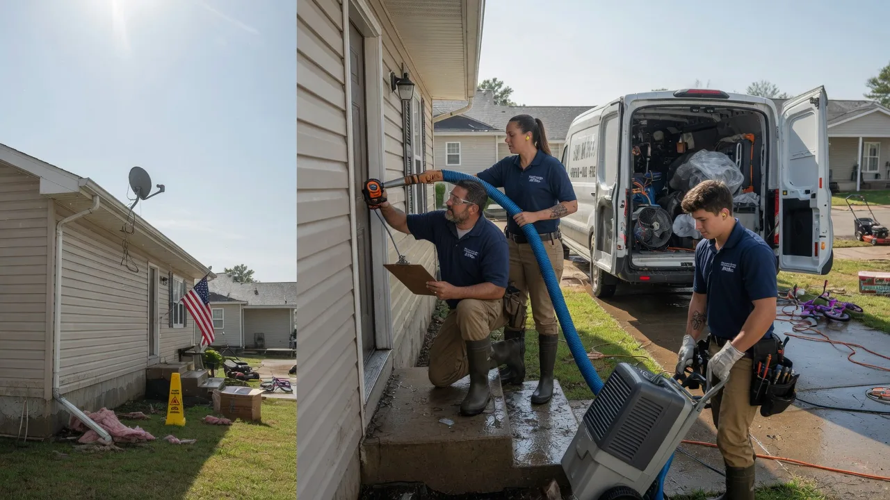 Ceiling Water Damage Restoration in Greenville, MI near me