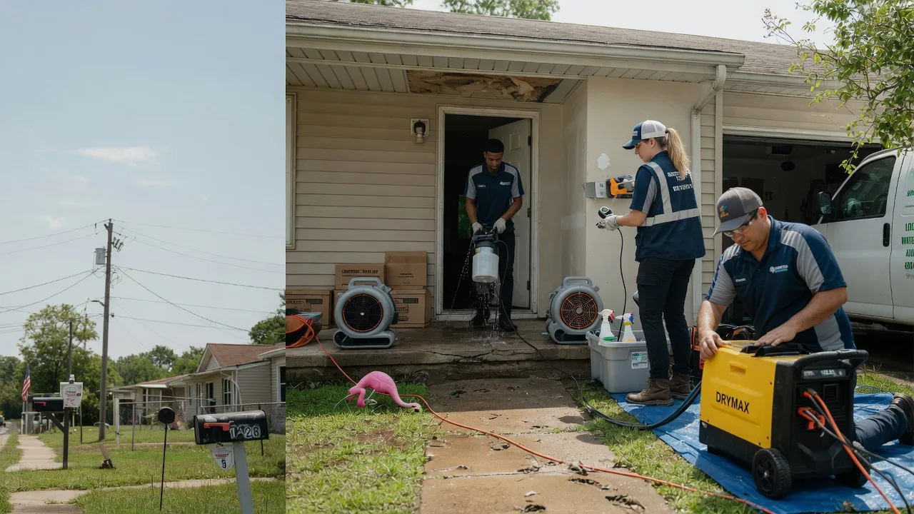 Storm Damage Water Removal in Greenville, MI near me